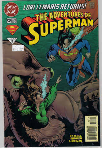 Adventures of Superman Issue # 532 DC Comics $3.00