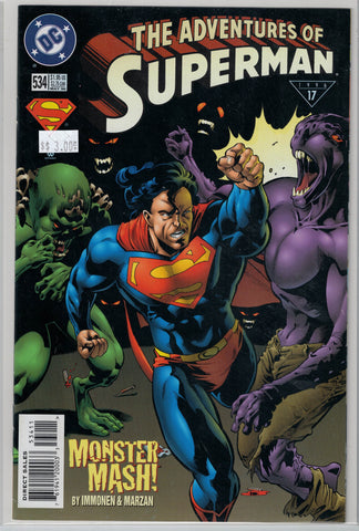 Adventures of Superman Issue # 534 DC Comics $3.00