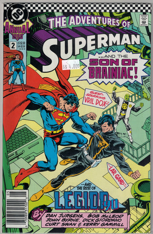 Adventures of Superman Issue #Annual 2 DC Comics $4.00
