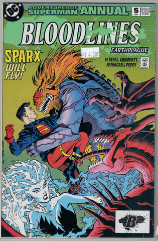 Adventures of Superman Issue #Annual 5 DC Comics $4.00
