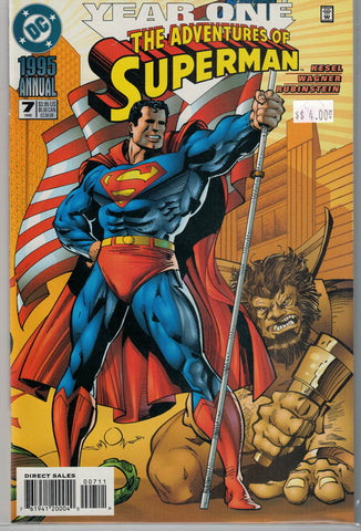 Adventures of Superman Issue #Annual 7 DC Comics $4.00