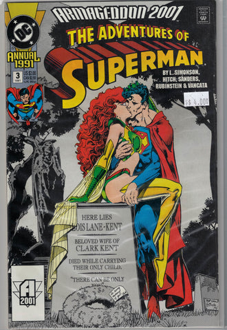 Adventures of Superman Issue #Annual 3 DC Comics $4.00