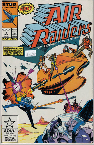Air Raiders Issue #1 Star Comics $4.00