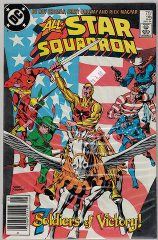All-Star Squadron Issue #29 DC Comics $4.00