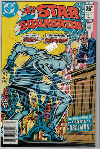 All-Star Squadron Issue #17 DC Comics $4.00