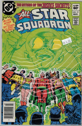 All-Star Squadron Issue #19 DC Comics $4.00