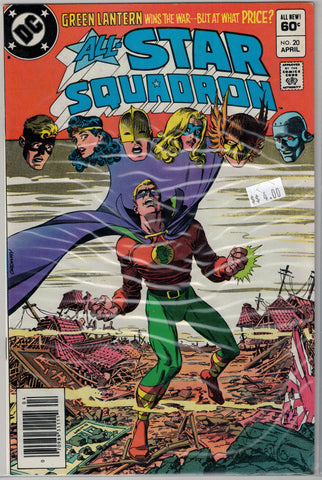 All-Star Squadron Issue #20 DC Comics $4.00