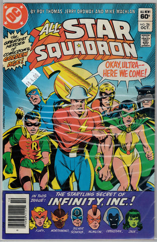 All-Star Squadron Issue #26 DC Comics $4.00