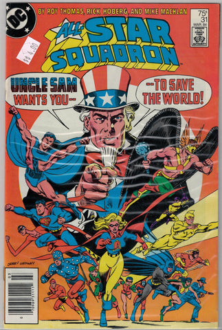 All-Star Squadron Issue #31 DC Comics $4.00