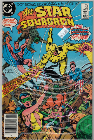 All-Star Squadron Issue #33 DC Comics $4.00