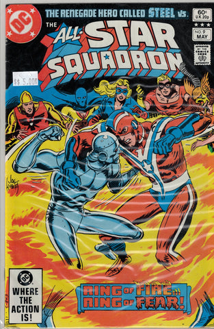 All-Star Squadron Issue # 9 DC Comics $5.00