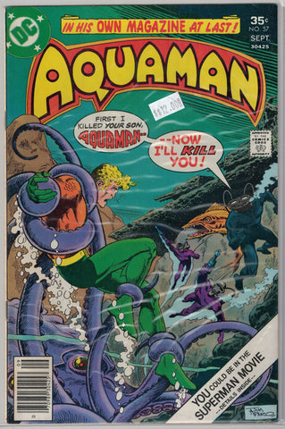 Aquaman (1st Series) Issue #57 DC Comics  $12.00