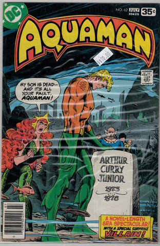 Aquaman (1st Series) Issue #62 DC Comics  $10.00