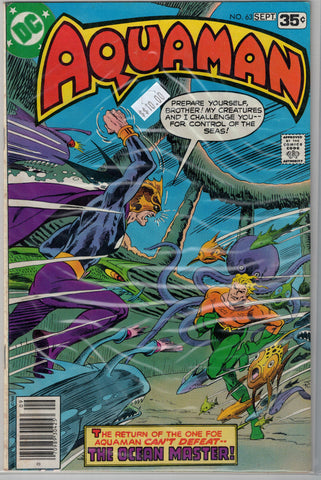 Aquaman (1st Series) Issue #63 DC Comics  $10.00