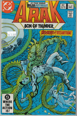 Arak: Son of Thunder Issue #16 DC Comics  $3.00