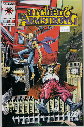 Archer & Armstrong Issue #10 Valiant Comics $3.00