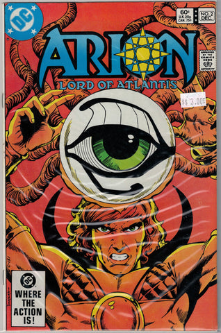 Arion: Lord of Atlantis Issue # 2 DC Comics $3.00