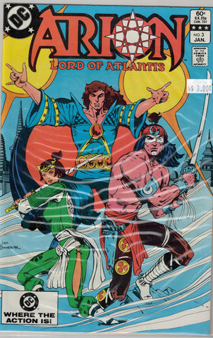 Arion: Lord of Atlantis Issue # 3 DC Comics $3.00