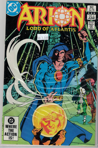 Arion: Lord of Atlantis Issue # 8 DC Comics $3.00