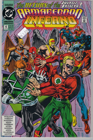 Armageddon Inferno Issue # 4 DC Comics $3.00