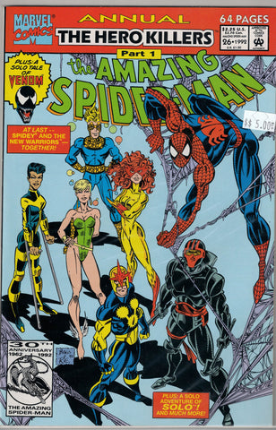 Amazing Spider-Man Issue # Annual 26 Part 1 Marvel Comics $5.00