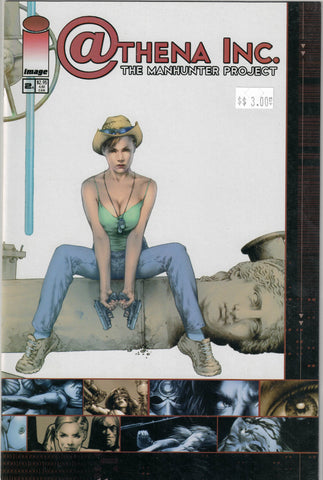 Athena Inc. The Manhunter Project Issue 2A Image Comics $3.00