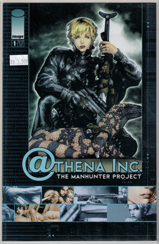 Athena Inc. The Manhunter Project Issue 1 (One woman on the cover) Image Comics $3.00