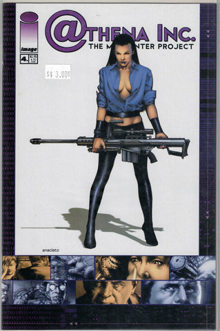 Athena Inc. The Manhunter Project Issue 4A Image Comics $3.00