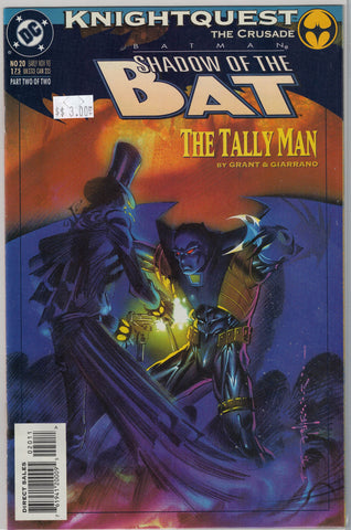 Batman: Shadow of the Bat Issue #20 DC Comics $3.00