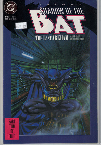 Batman: Shadow of the Bat Issue # 2 DC Comics $3.00