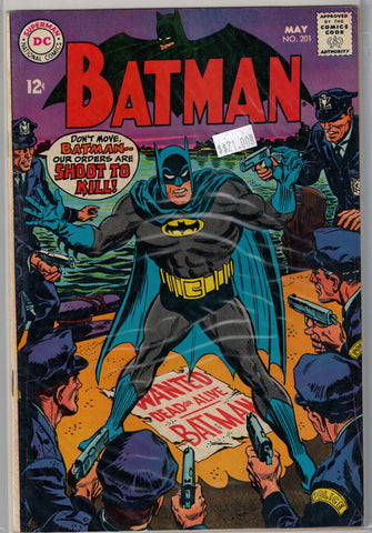 Batman Issue # 201 DC Comics $21.00