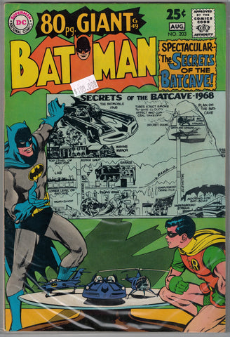 Batman Issue # 203 DC Comics $108.00