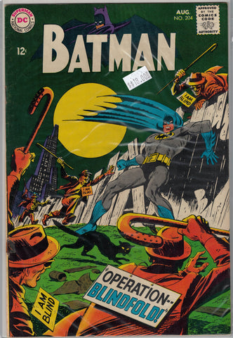 Batman Issue # 204 DC Comics $18.00