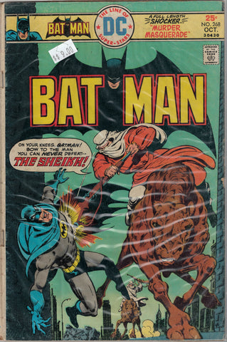 Batman Issue # 268 DC Comics  $9.00