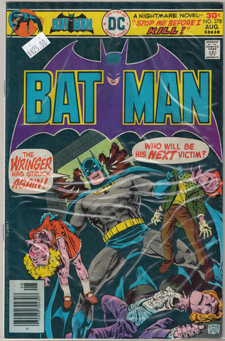 Batman Issue # 278 DC Comics $25.00