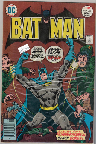 Batman Issue # 281 DC Comics $12.00