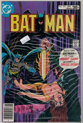 Batman Issue # 295 DC Comics $25.00