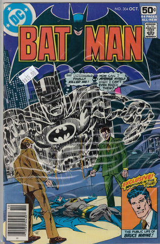 Batman Issue # 304 DC Comics $15.00