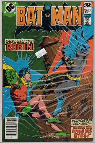 Batman Issue # 316 DC Comics $18.00
