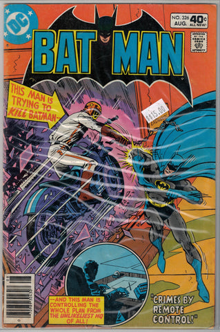 Batman Issue # 326 DC Comics $15.00