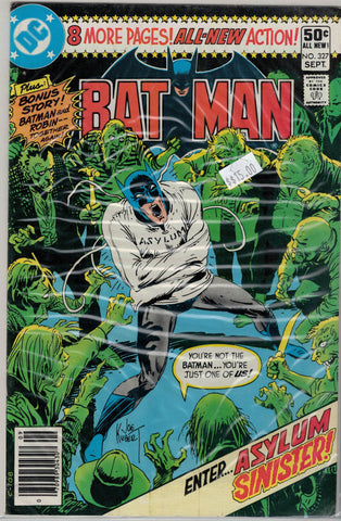 Batman Issue # 327 DC Comics $15.00