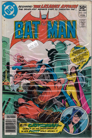 Batman Issue # 332 DC Comics $20.00