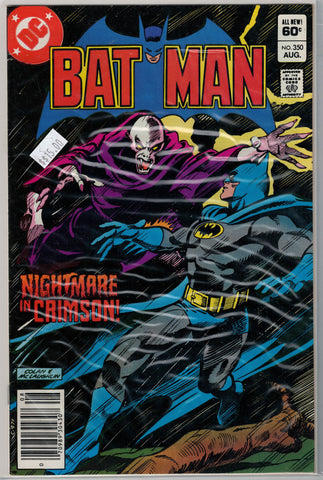 Batman Issue # 350 DC Comics $15.00