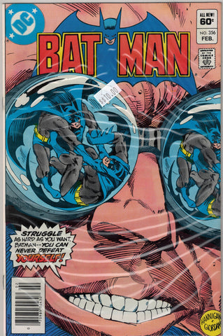 Batman Issue # 356 DC Comics $10.00