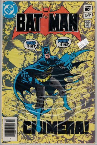 Batman Issue # 364 DC Comics $10.00