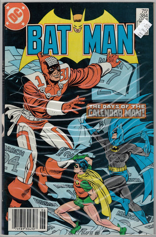 Batman Issue # 384 DC Comics $8.00