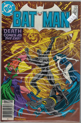 Batman Issue # 391 DC Comics $8.00
