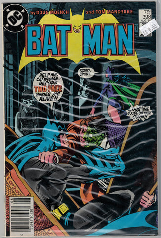 Batman Issue # 398 DC Comics $8.00