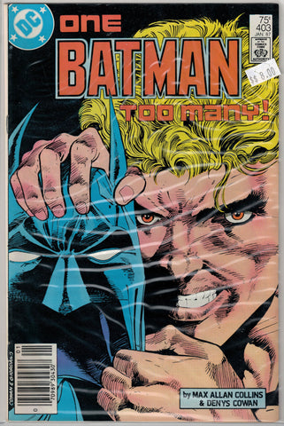 Batman Issue # 403 DC Comics $8.00
