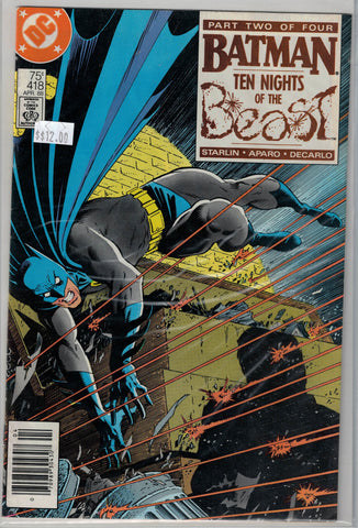 Batman Issue # 418 DC Comics $12.00